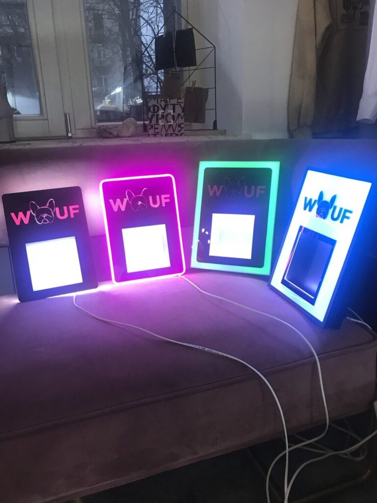 Лайти інтер’єрні з RGB підсвіткою