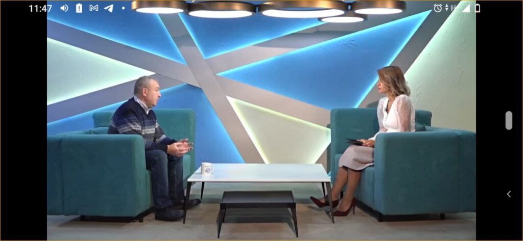 Розробка дизайну та оформлення ТВ студії